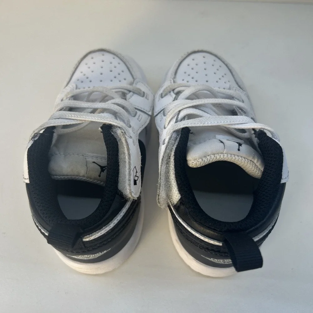 Nike Air Jordan 1 Low Alt (TD)‎ Sneakers Size 7C White/Black DR9747-132